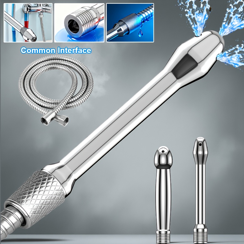 Home Gym House - Showerhead Berpori Baja Tahan Karat Dua