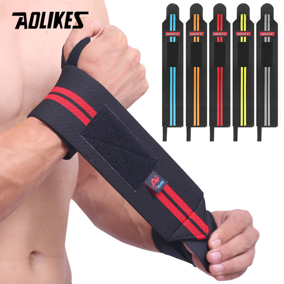 Lifting Straps Wrist - AOLIKES tali pengikat pergelangan tangan, 1