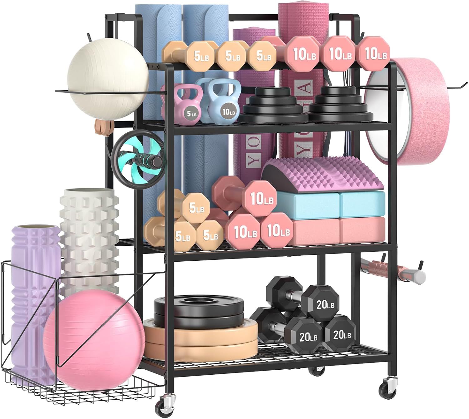Home Gym Equipments - Penyimpanan Peralatan Gym Rumahan, Tanpa Spesifikasi