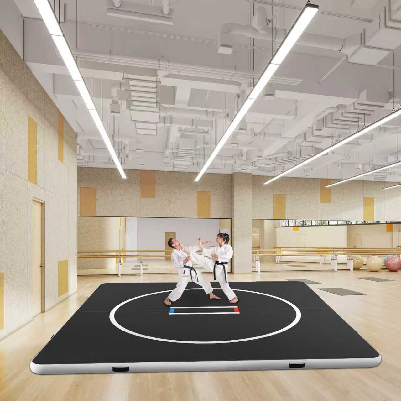 Home Gym Mma - Matras Jiu Jitsu Tiup Ukuran Khusus