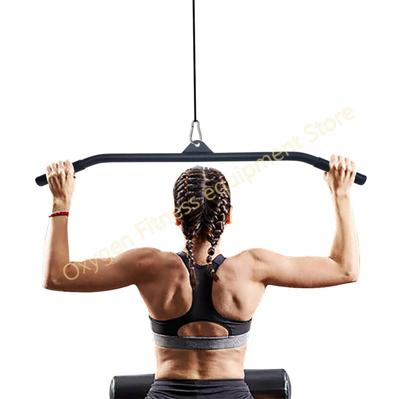 Home Gym Cable Pulley System - 29/39/48 Inci LAT Pull-Down Bar Lampiran