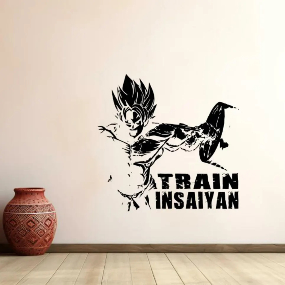 Home Gym On Wall - Stiker Dinding Gym Stiker Vinil Seni