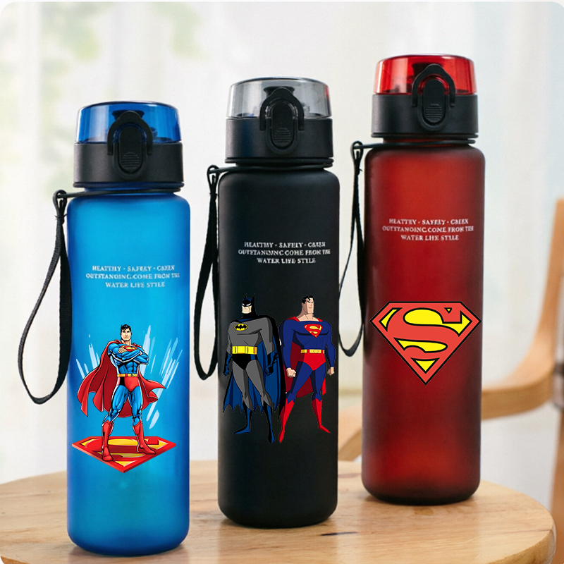 Home Gym House - 650Ml Botol Air Olahraga Superman Wanita
