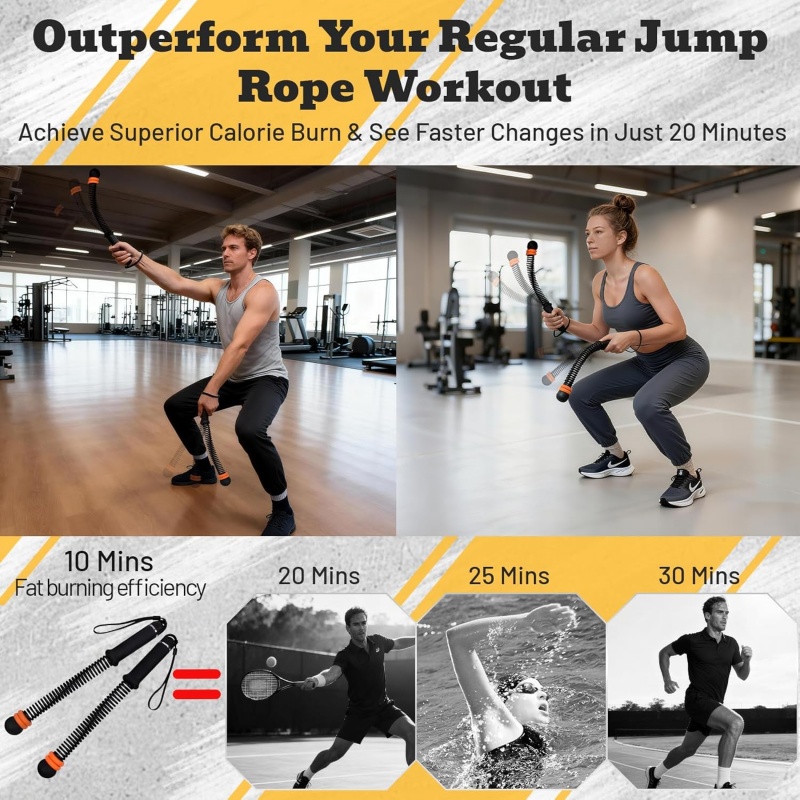 Home Gym Tools - Alat Kebugaran Senyap Mudah Dibawa, Pembentuk
