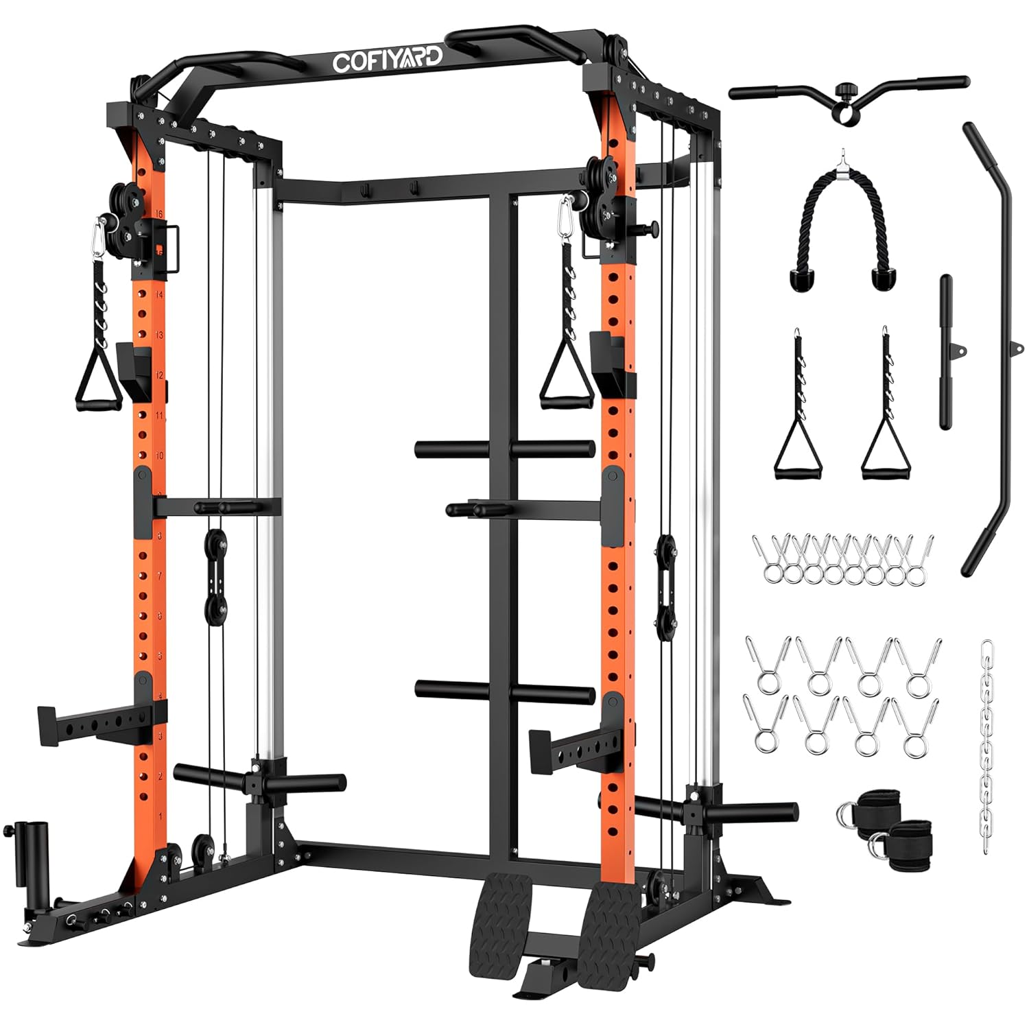 Home Gym Cable Pulley System - Power Cage, Power Rack dengan Sistem