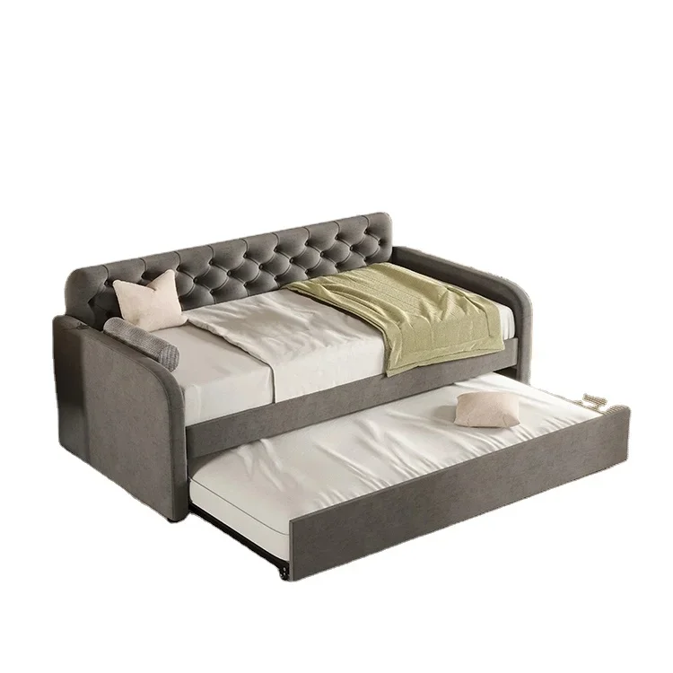 Home Gym Luxury - Sofa Bed Kain Multifungsi Mewah dengan