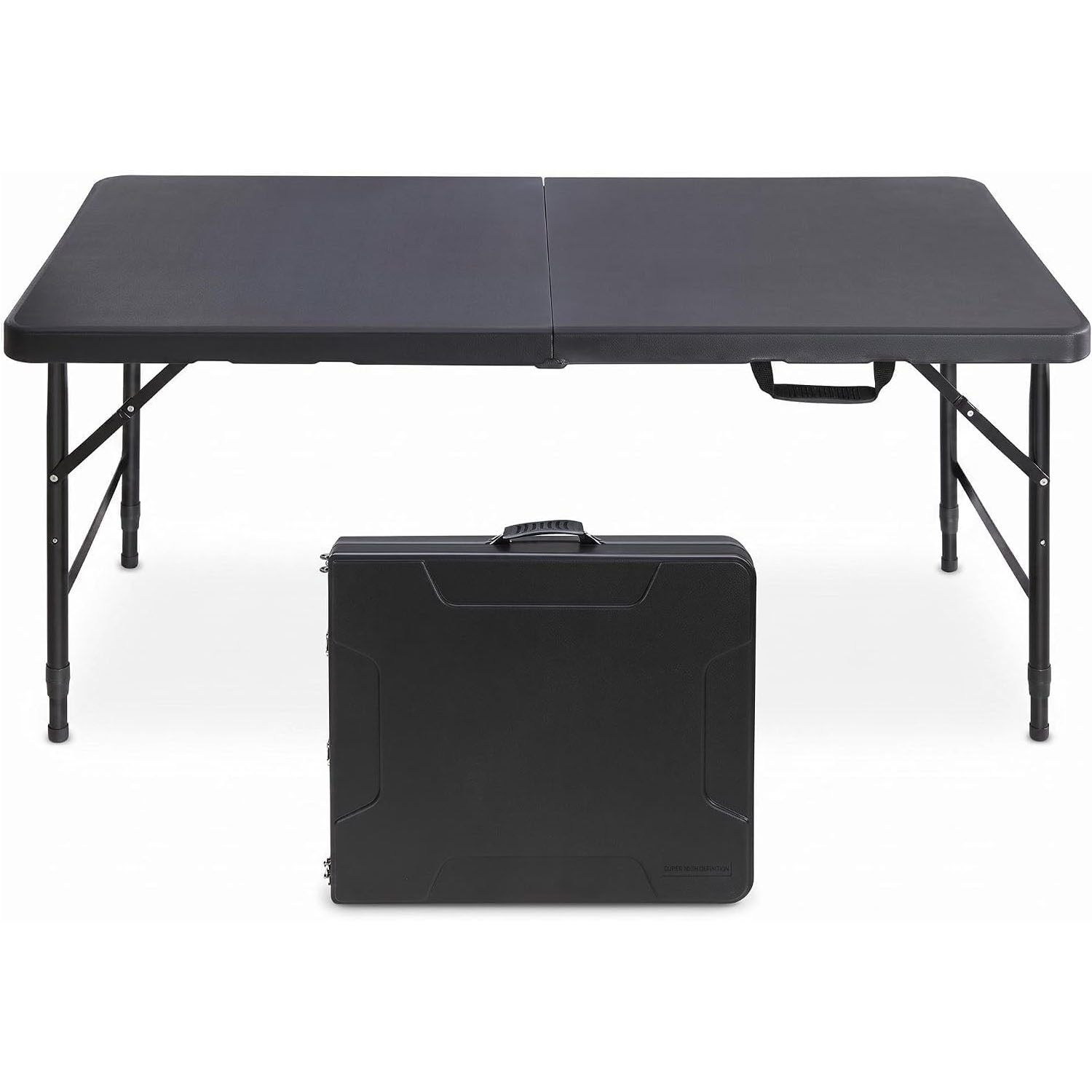 Adjustable Weight Bench - Meja Lipat Tinggi 4ft, Dapat Disesuaikan,