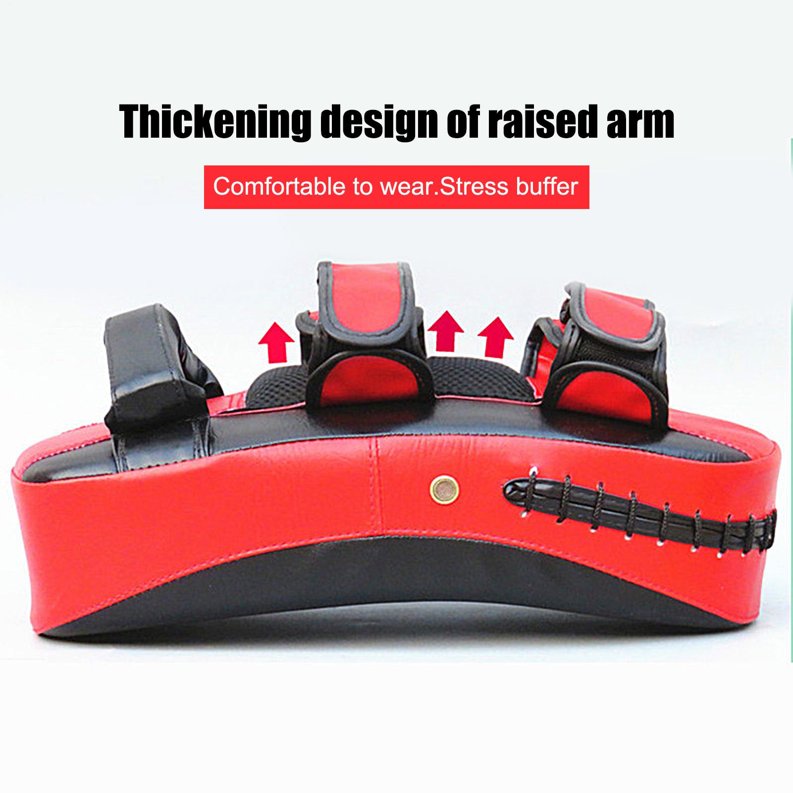 Home Gym Equipments - Bantalan Tinju Kulit PU Melengkung, Peralatan