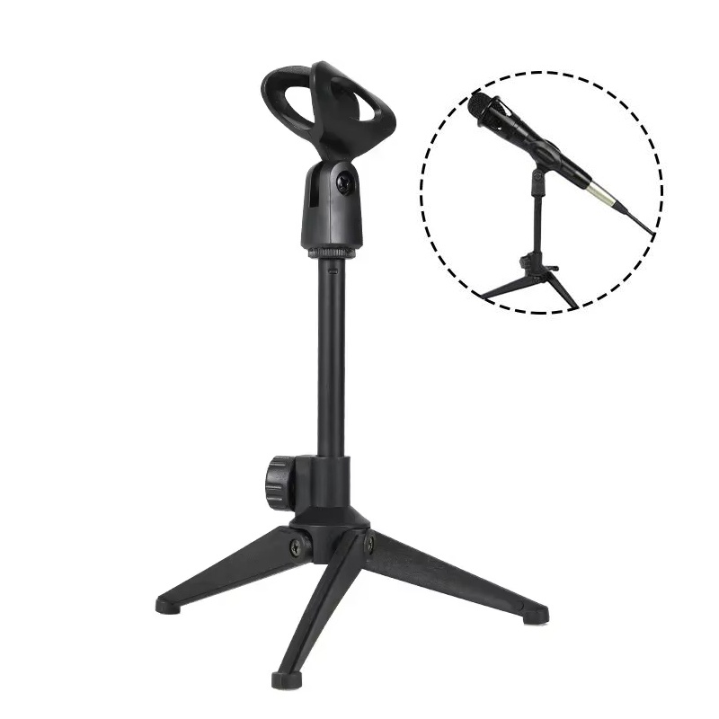 Adjustable Weight Bench - Penyangga Mikrofon Dapat Disesuaikan Tingginya, Klip