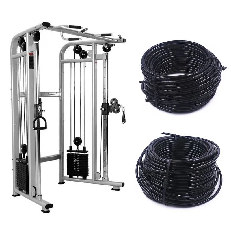 Home Gym Cable - 100Meter 4/5/6Mm Tebal Rumah Angkat Berat