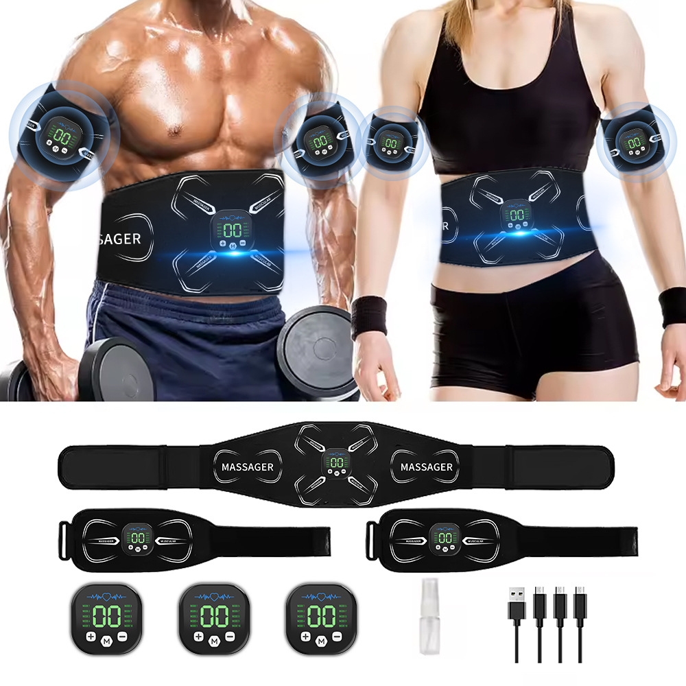 Home Gym Academy - EMS Stimulator Otot Pelatih Perut Abs