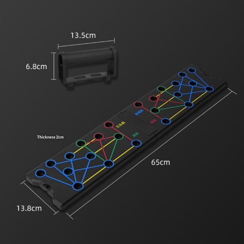 Home Gym Needs - Alat Push Up 24 Lubang untuk