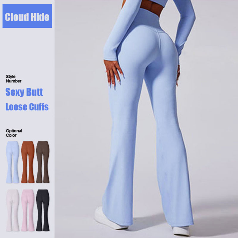 Home Gym Needs - Cloud menyembunyikan celana panjang Yoga wanita,