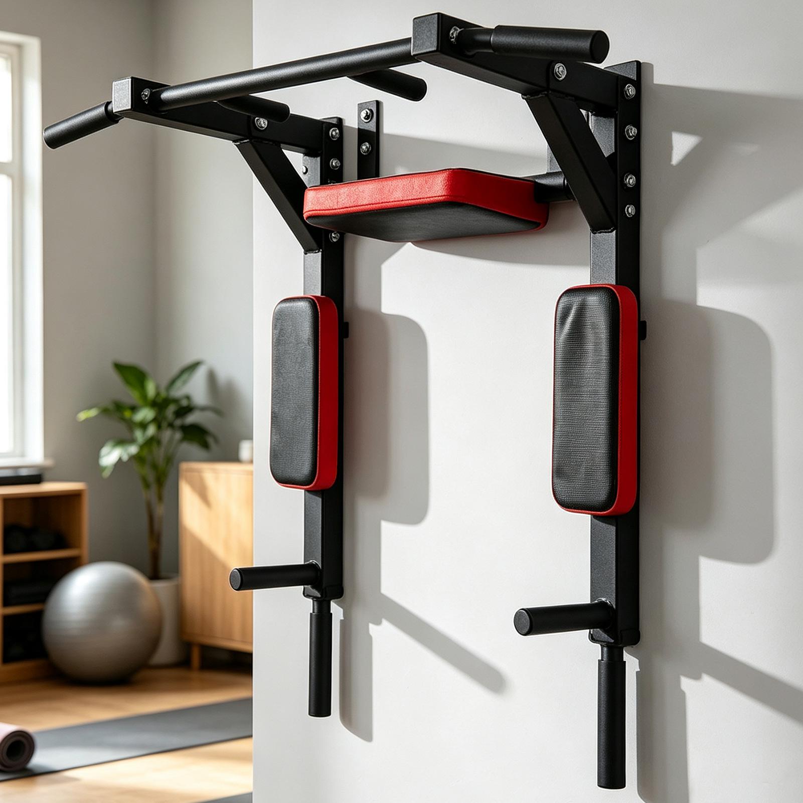 Home Gym On Wall - Bar Pull-up Dinding Multifungsi, Horizontal Bar,