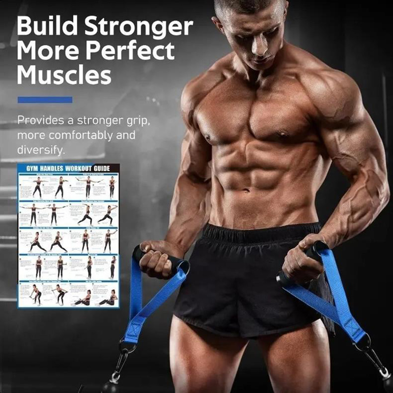 Pegangan Kabel Fitness dengan  - Home Gym Cable ulasan dan harga