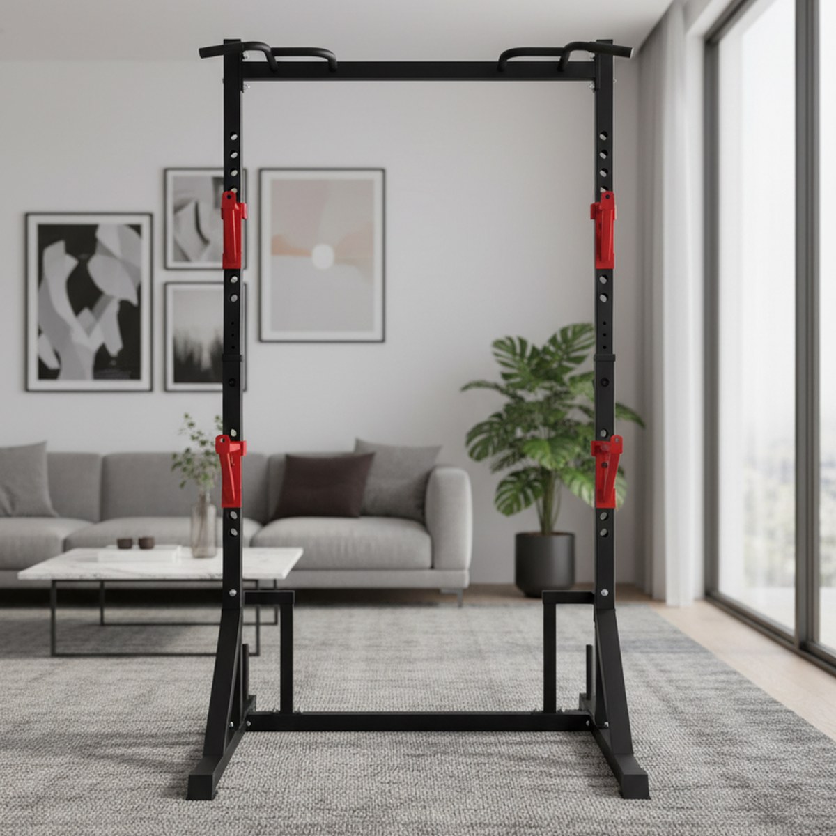 Rak Power yang Dapat Disesuaik - Home Gym Equipments ulasan dan harga