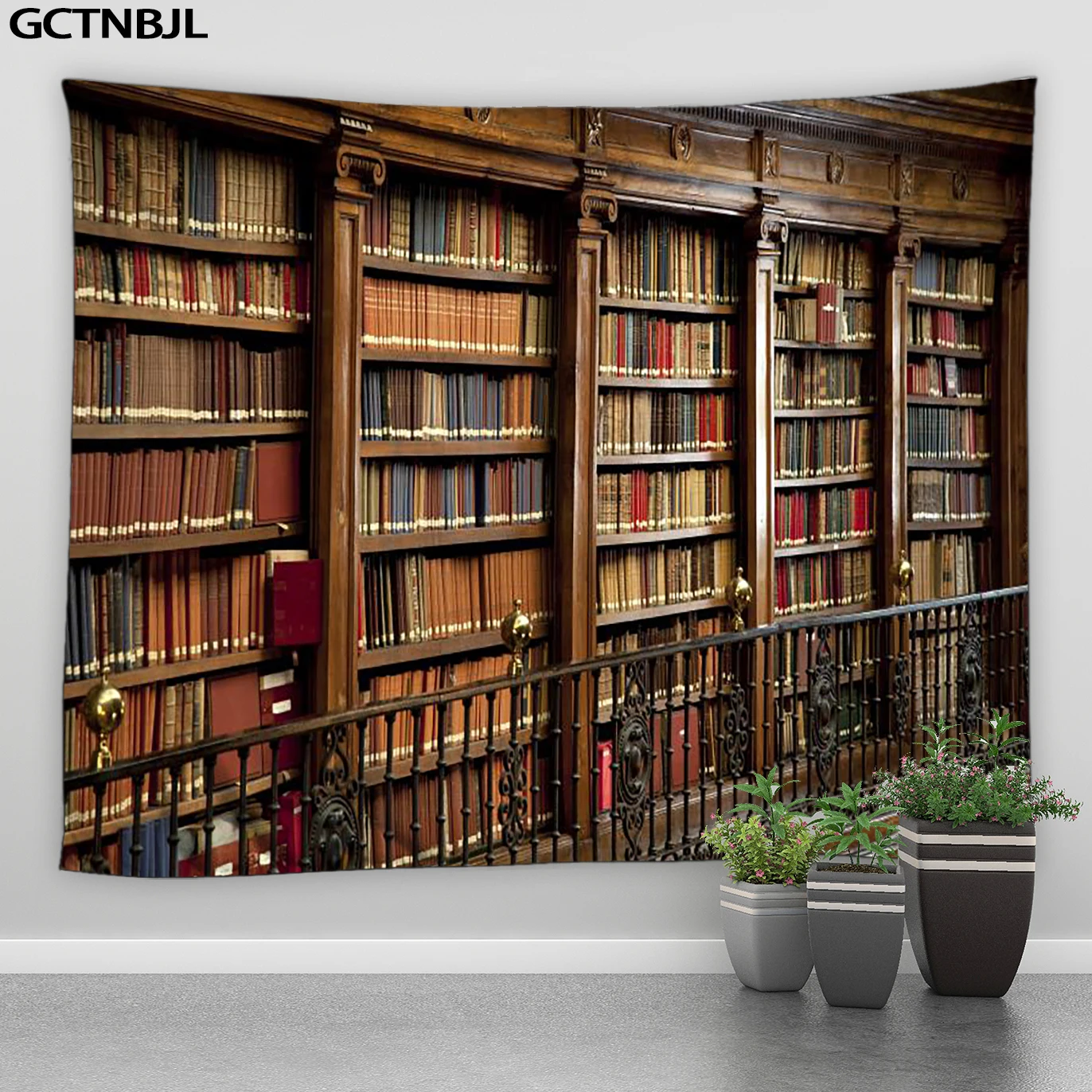 Rak buku perpustakaan Vintage  - Home Gym Decor ulasan dan harga