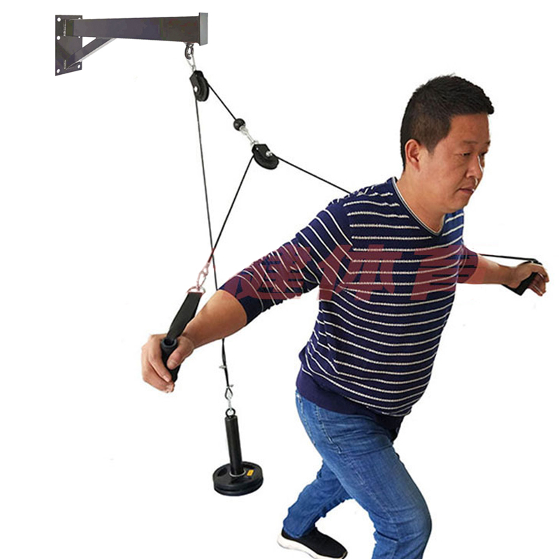 Gym Dinding Kebugaran DIY Katr - Home Gym Cable Pulley System ulasan dan harga