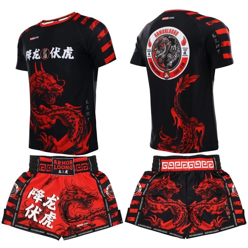 Kaos MMA Celana Pendek Muay Th - Home Gym Mma ulasan dan harga