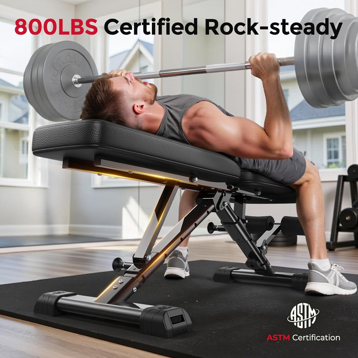 Bangku Beban yang Dapat Disesu - Adjustable Weight Bench ulasan dan harga