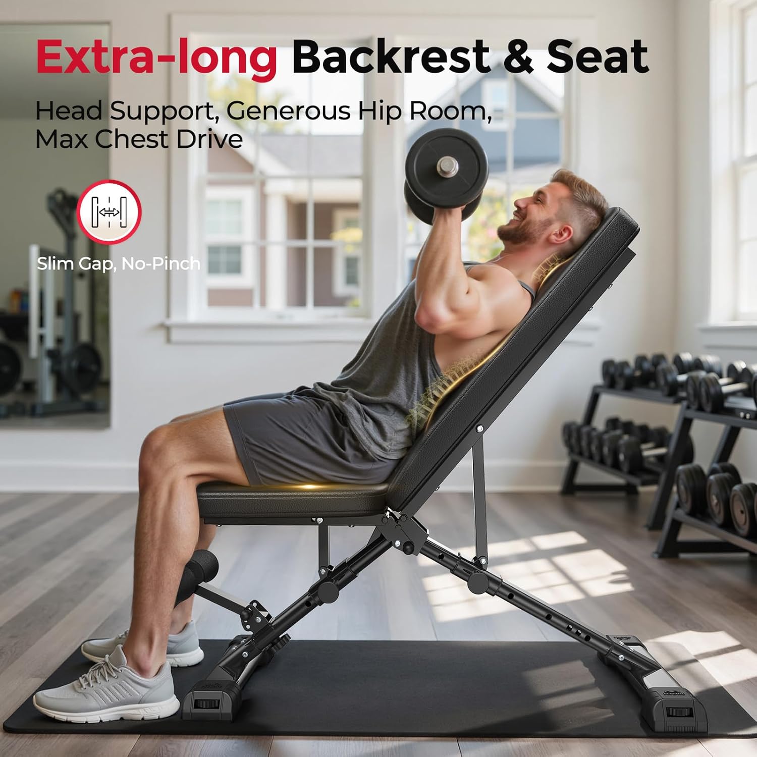 Bangku Beban yang Dapat Disesu - Adjustable Weight Bench ulasan dan harga