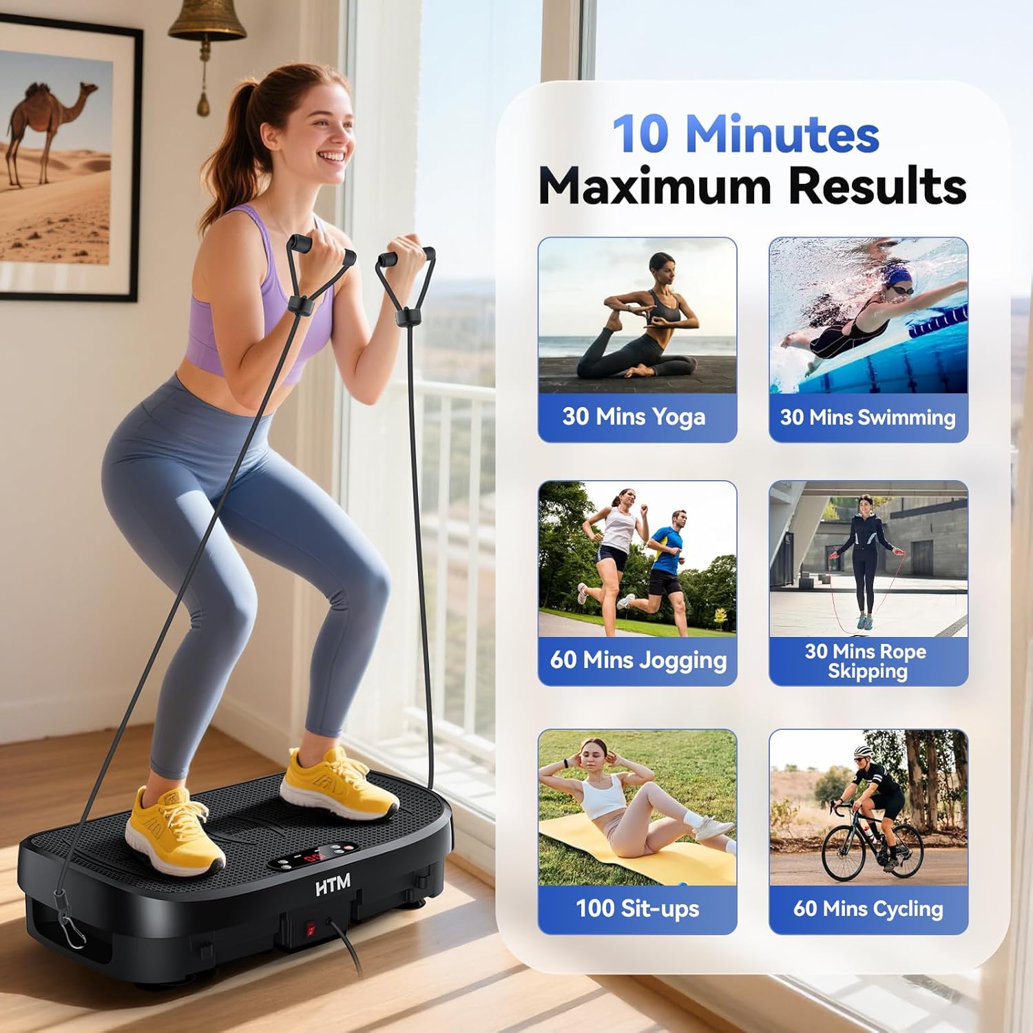 Papan Getar Pembakar Lemak Pla - Home Gym Academy ulasan dan harga