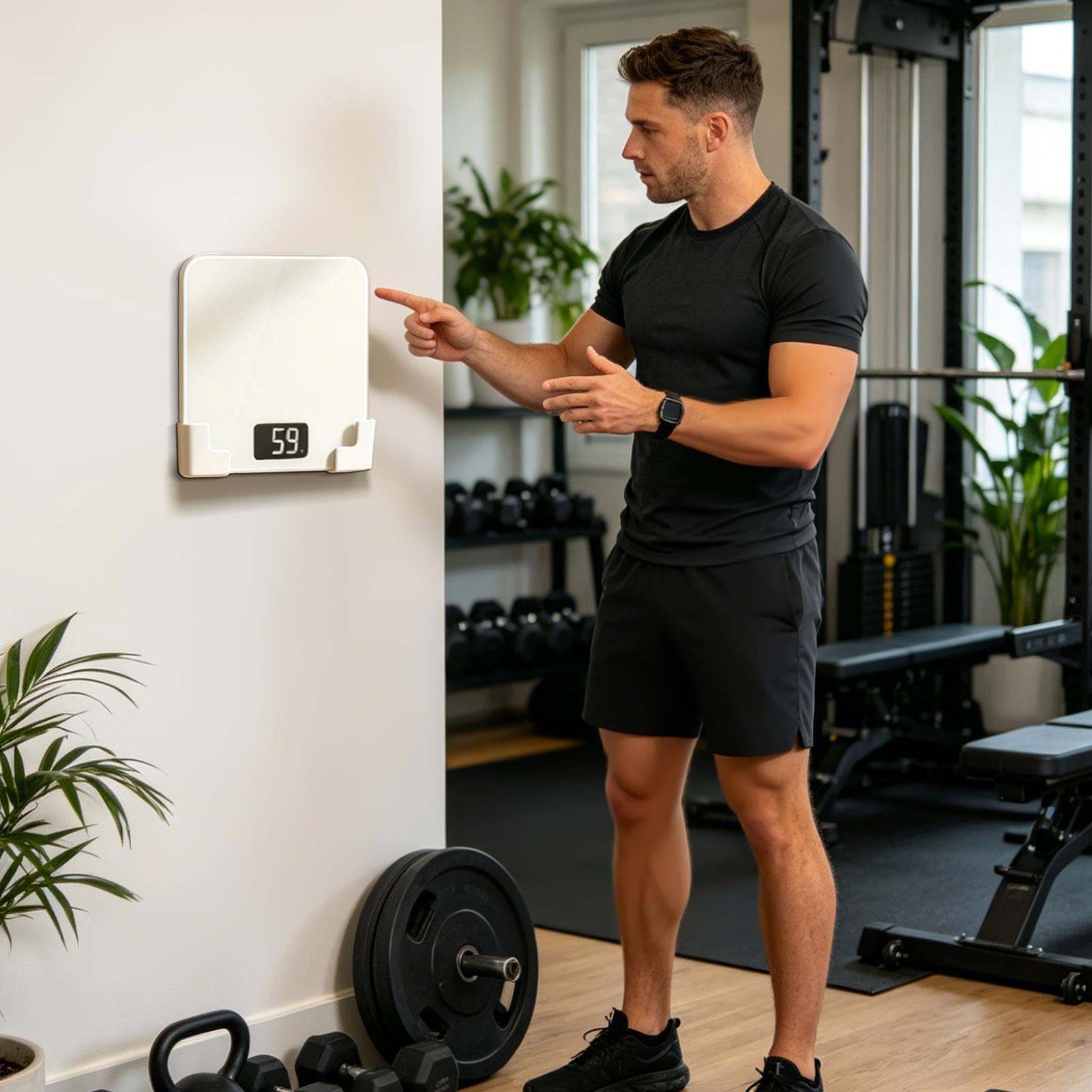 Rak Penyimpanan Tanpa Bor, Per - Home Gym On Wall ulasan dan harga