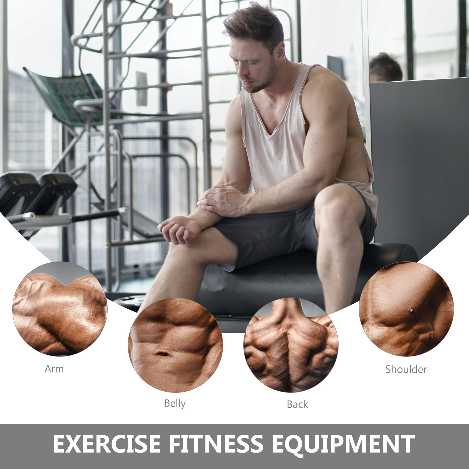 1Set Alat Latihan Otot dengan  - Home Gym Cable Pulley System ulasan dan harga