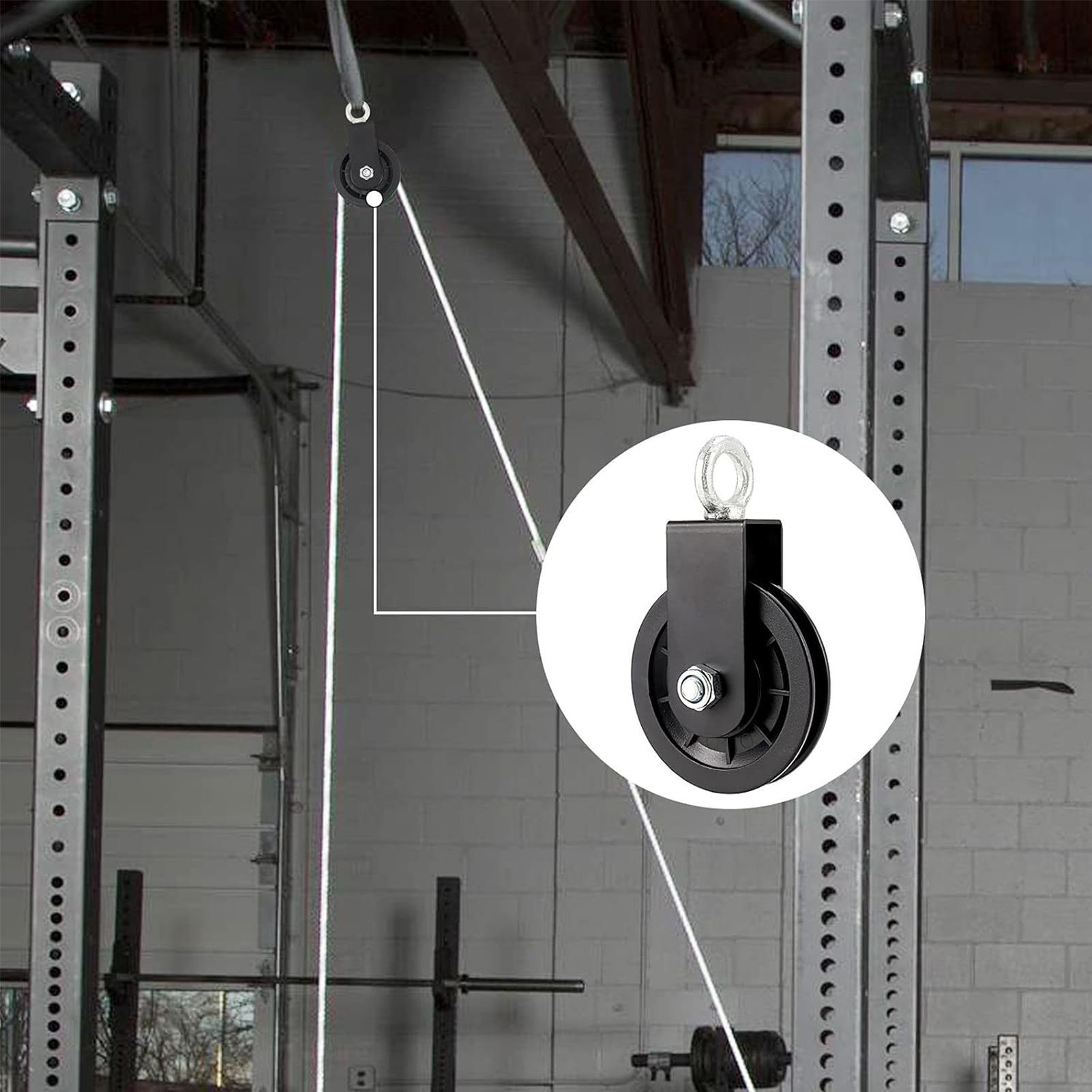 Roda Katrol Gym Baja Tahan Lam - Home Gym Cable Pulley System ulasan dan harga