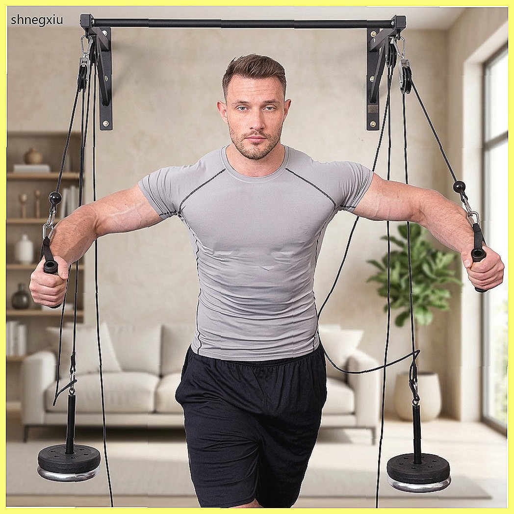 Sistem Katrol Kebugaran DIY ya - Home Gym Cable Pulley System ulasan dan harga