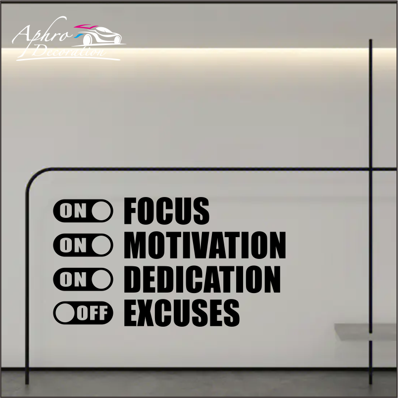Fokus Pada Motivasi, Jauhi Ala - Home Gym On Wall ulasan dan harga