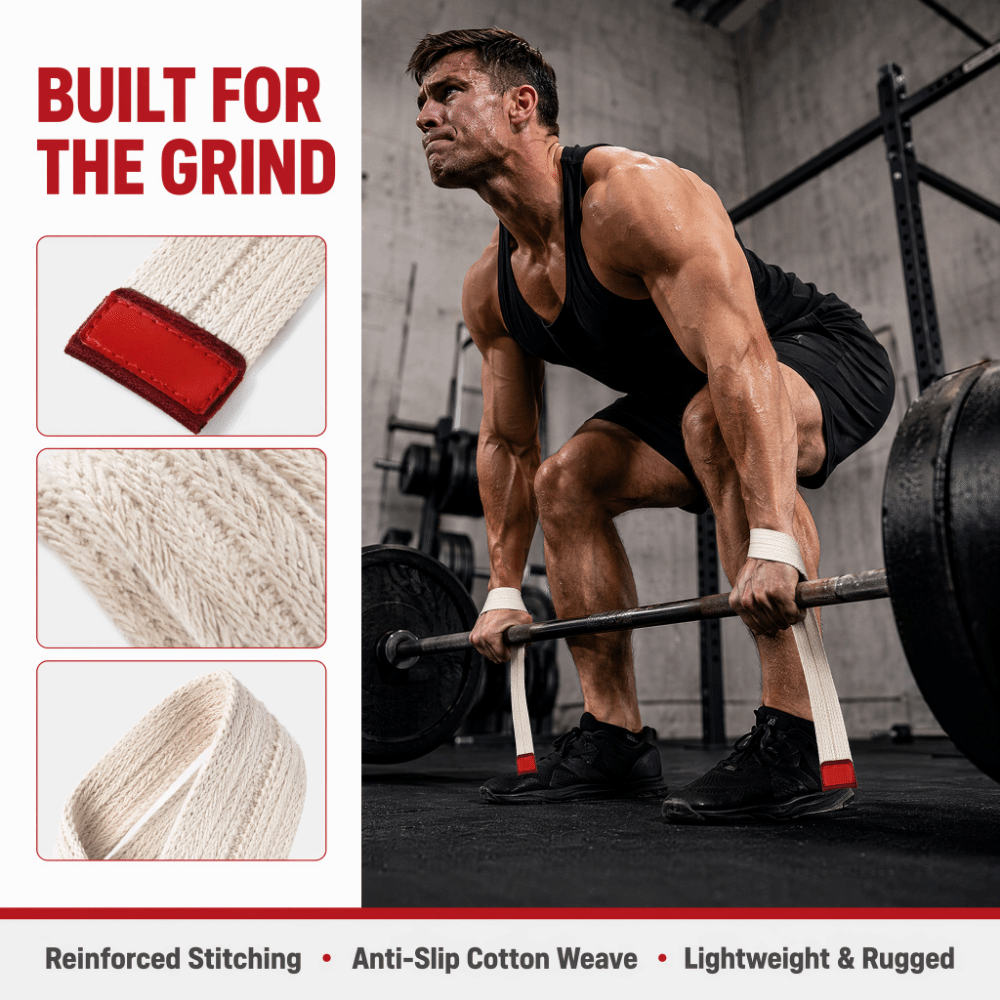 2 Buah Tali Pengangkat Berbaha - Lifting Straps Wrist ulasan dan harga