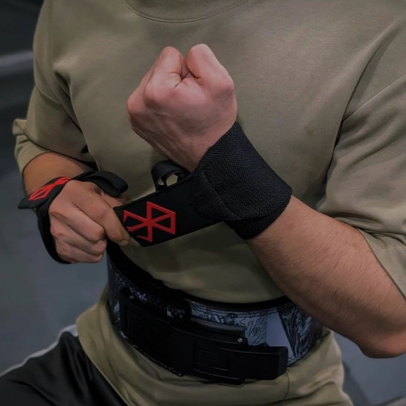 One Piece Naruto Berserk DRAGO - Lifting Straps Wrist ulasan dan harga