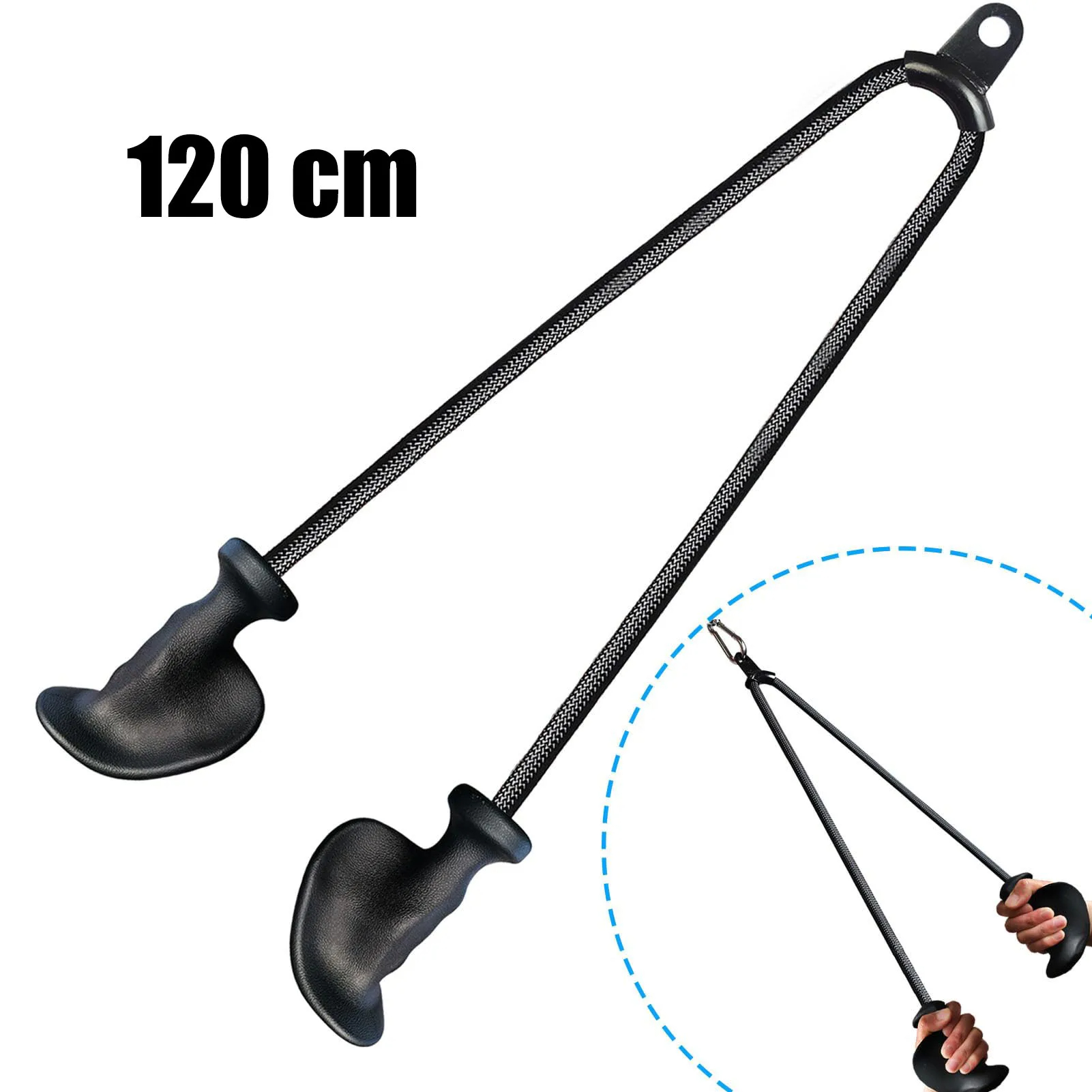 Tali trisep ergonomis, mudah d - Home Gym Cable Pulley System ulasan dan harga