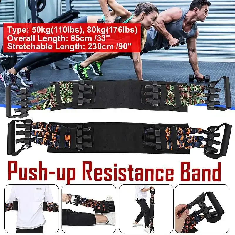 Resistensi band bangku tekan y - Home Gym Academy ulasan dan harga