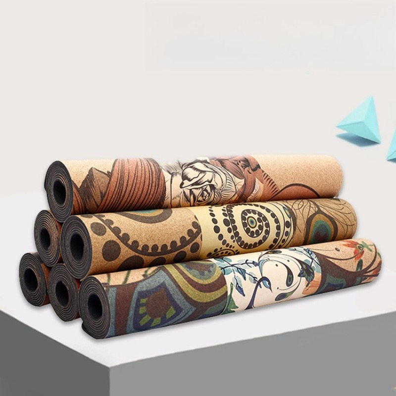 Matras Yoga Karet Alami Berbah - Home Gym Rubber Flooring ulasan dan harga