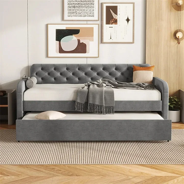 Sofa Bed Kain Multifungsi Mewa - Home Gym Luxury ulasan dan harga
