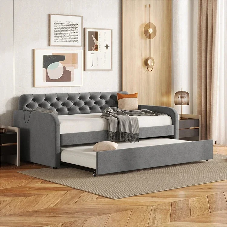 Sofa Bed Kain Multifungsi Mewa - Home Gym Luxury ulasan dan harga