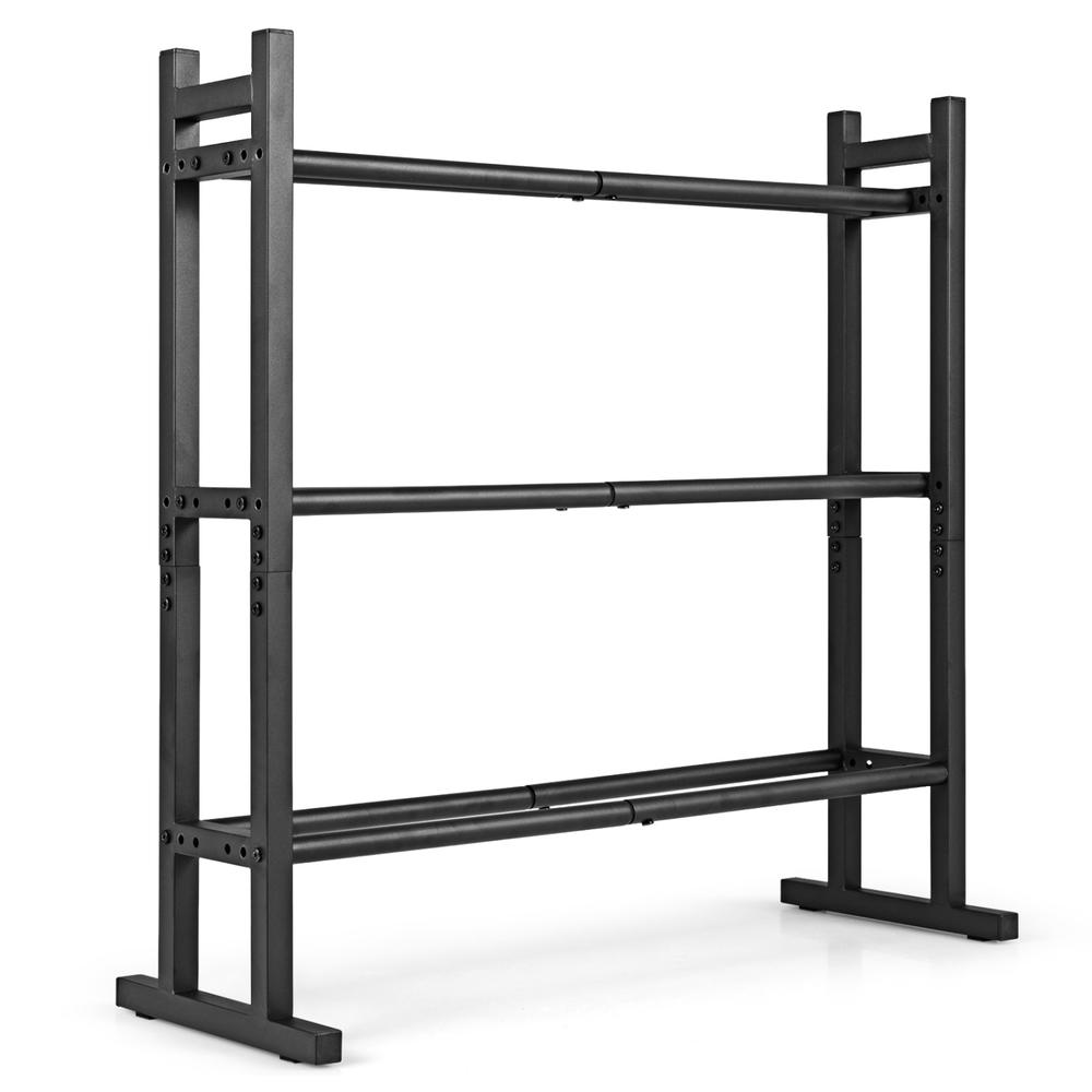 Rak Dumbbell 3 Tingkat Heavy D - Home Gym Equipments ulasan dan harga