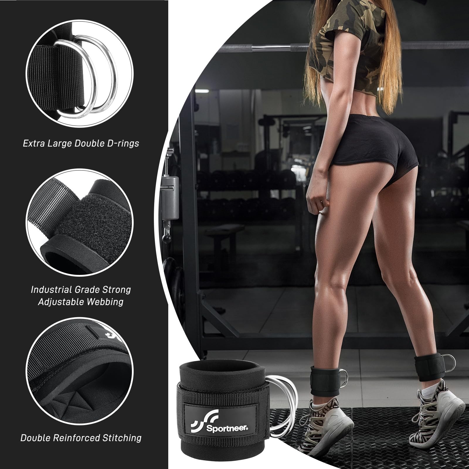 Sportneer Tali Pergelangan Kak - Home Gym Tunturi ulasan dan harga
