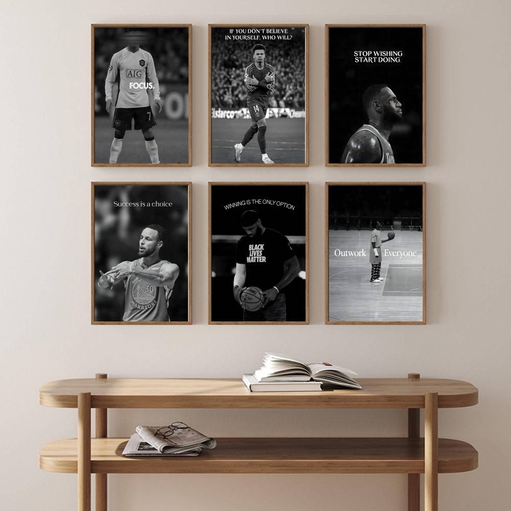 Poster Kutipan Inspiratif Atle - Home Gym On Wall ulasan dan harga