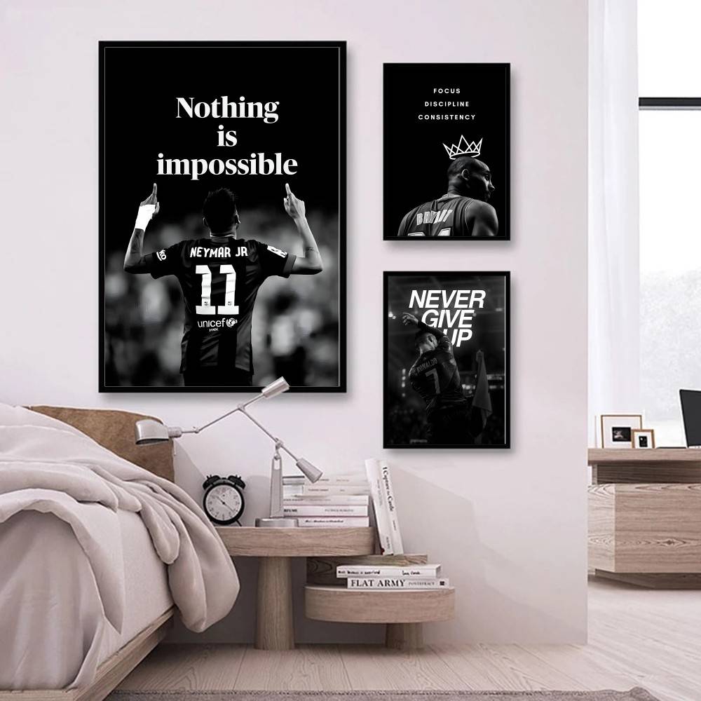 Poster Kutipan Inspiratif Atle - Home Gym On Wall ulasan dan harga