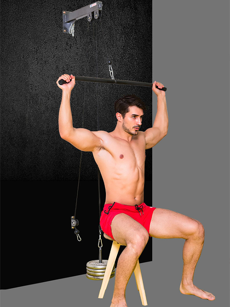 Sistem Katrol DIY Universal, A - Home Gym Cable Pulley System ulasan dan harga