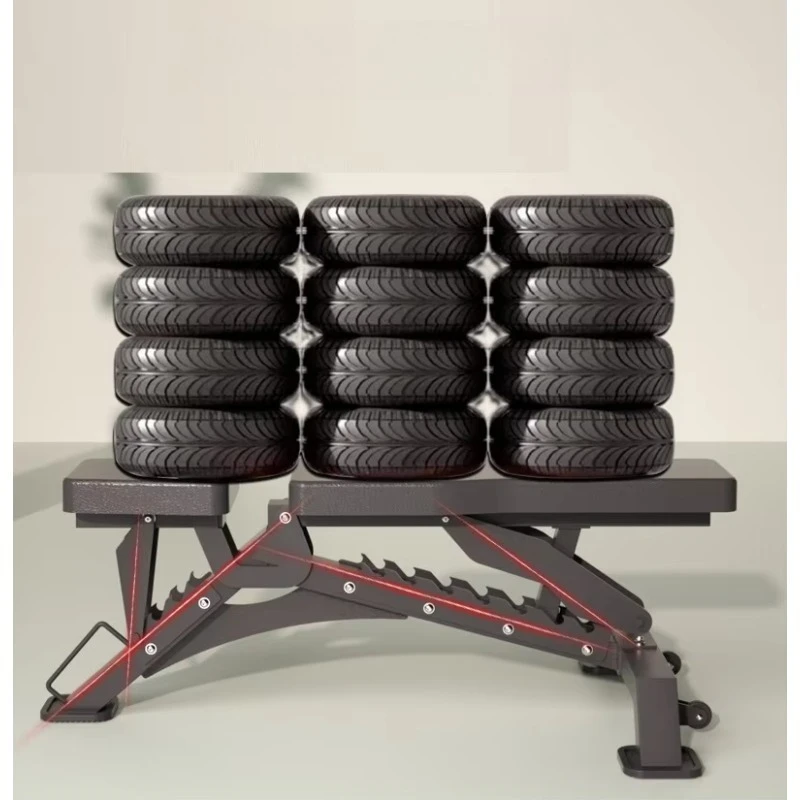 Bangku Dumbbell Sit-Up Portabe - Adjustable Weight Bench ulasan dan harga
