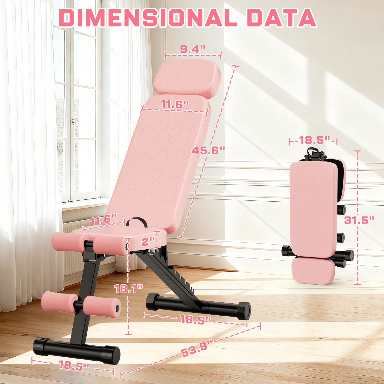 GIKPAL 9 Posisi Bangku Angkat  - Home Gym Luxury ulasan dan harga