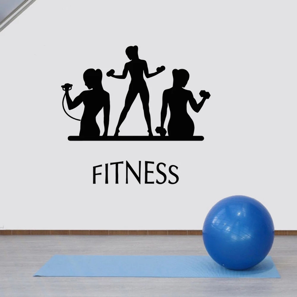 Stiker dinding budaya GYM, 1 b - Home Gym On Wall ulasan dan harga