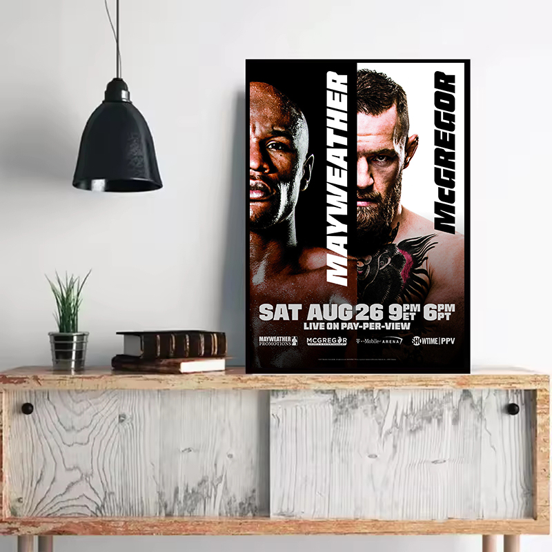 Poster Pertarungan Gelar Kejua - Home Gym On Wall ulasan dan harga