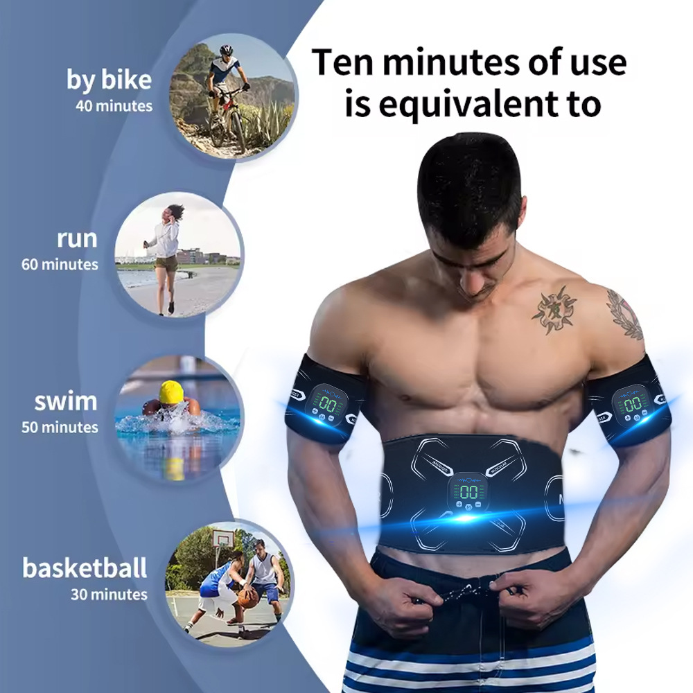 EMS Stimulator Otot Pelatih Pe - Home Gym Academy ulasan dan harga