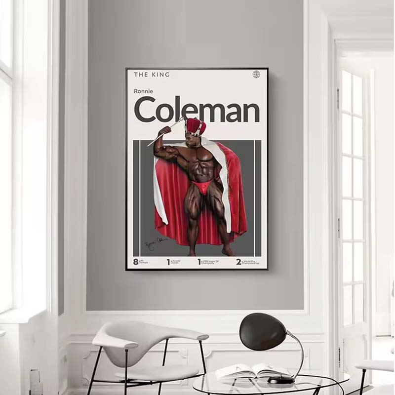 Poster Binaragawan Motivasi Bu - Home Gym On Wall ulasan dan harga