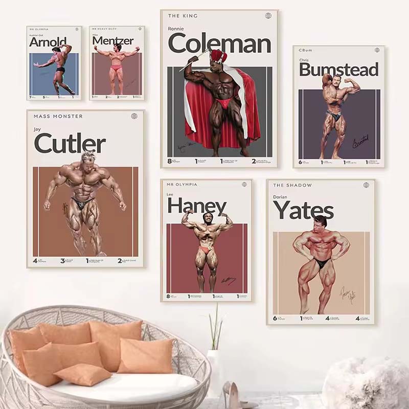 Poster Binaragawan Motivasi Bu - Home Gym On Wall ulasan dan harga